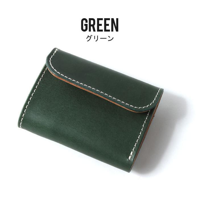 EIGHT-G（エイトジー） 本革 三つ折り ミニ財布 EIGHT-G LEATHER MINI