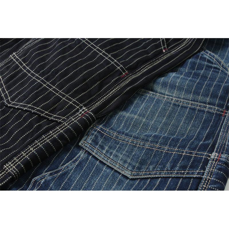 ウエストライド　ウォバッシュダブルニーパンツ　36インチ EIGHT-G(エイトジー) ウォバッシュストライプワークパンツ