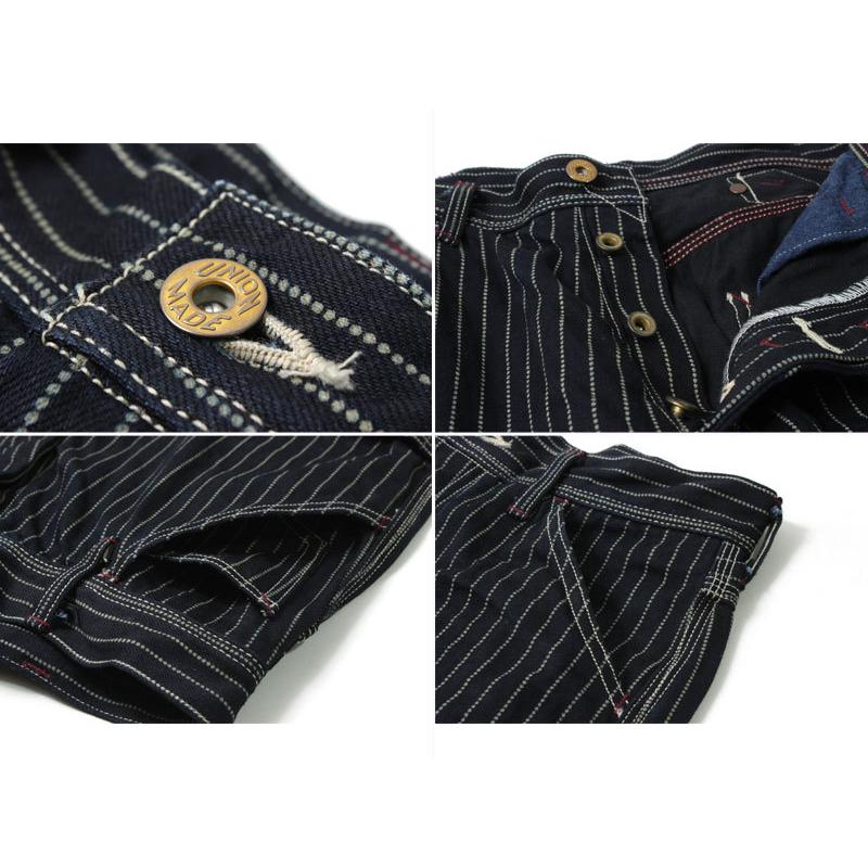 ウォバッシュパンツ ワークパンツ サイズ34 Schott Schott ショット ヒッコリーデニム ウォバッシュパンツ 新品未