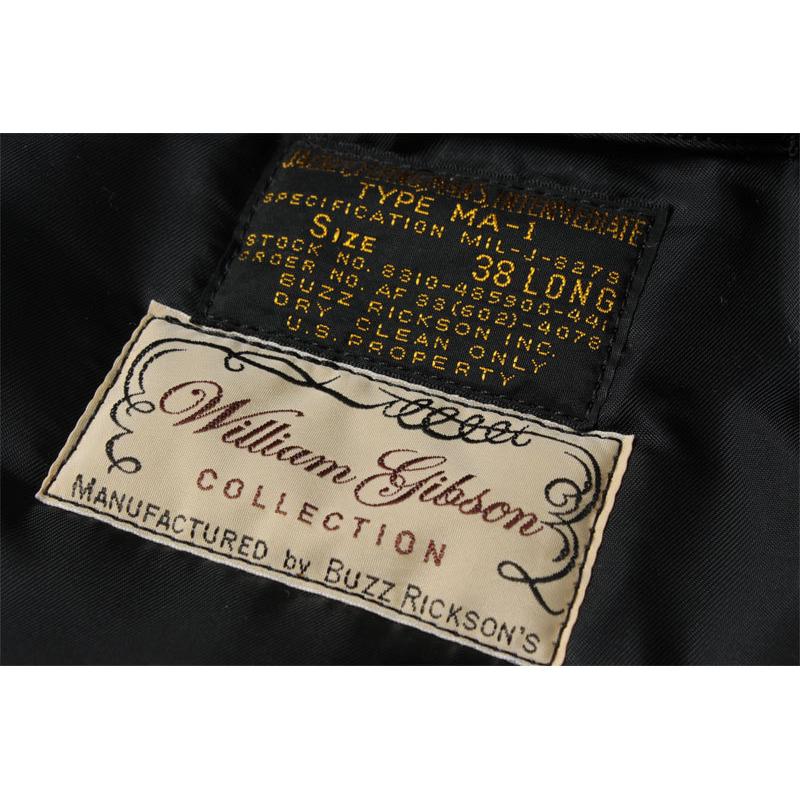 バズリクソンズ Ma 1 フライトジャケット ウィリアムギブソンコレクション 21秋冬 新作 Br Buzz Rickson S 東洋エンタープライズ Br ジーパンセンターサカイ 通販 Yahoo ショッピング