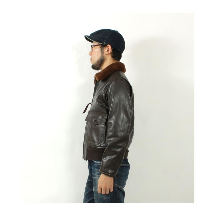 BUZZ RICKSON'S バズリクソンズ G-1 レザーフライトジャケット BUZZ RICKSON'S バズリクソンズ G-1 レザーフライトジャケット