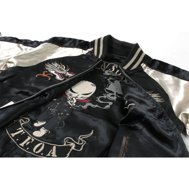 バンソン スカジャン クローズ×WORST コラボ 2021秋冬 新作 VANSON CRV-2121 武装戦線 デスラビット CROWS 坊屋春道 クローズ×WORST