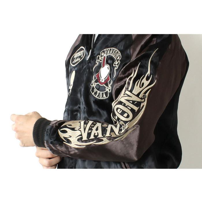 バンソン スカジャン クローズ×WORST コラボ 2021秋冬 新作 VANSON CRV-2121 武装戦線 デスラビット CROWS 坊屋春道 クローズ×WORST