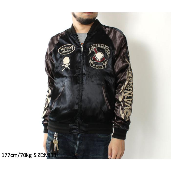 バンソン スカジャン クローズ×WORST コラボ 2021秋冬 新作 VANSON CRV-2121 武装戦線 デスラビット CROWS 坊屋春道 クローズ×WORST