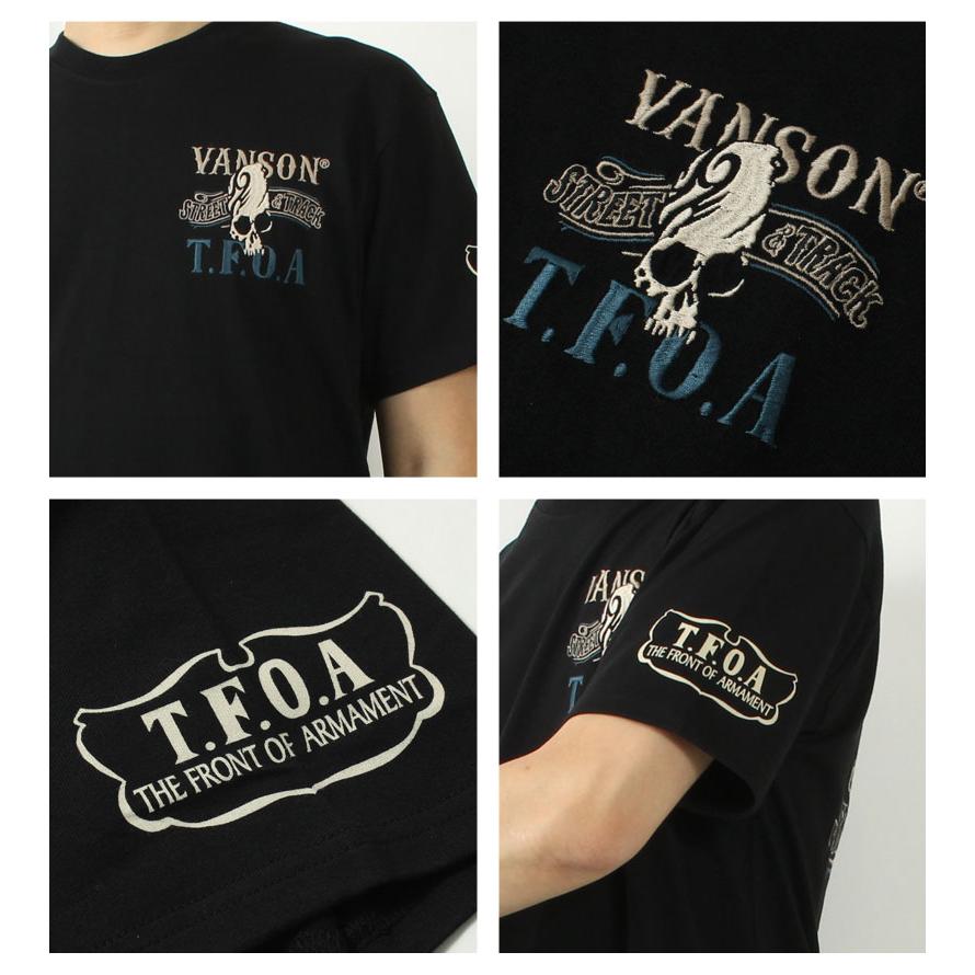 VANSON（バンソン） Tシャツ クローズWORST 2025春夏 新作 CRV-2503