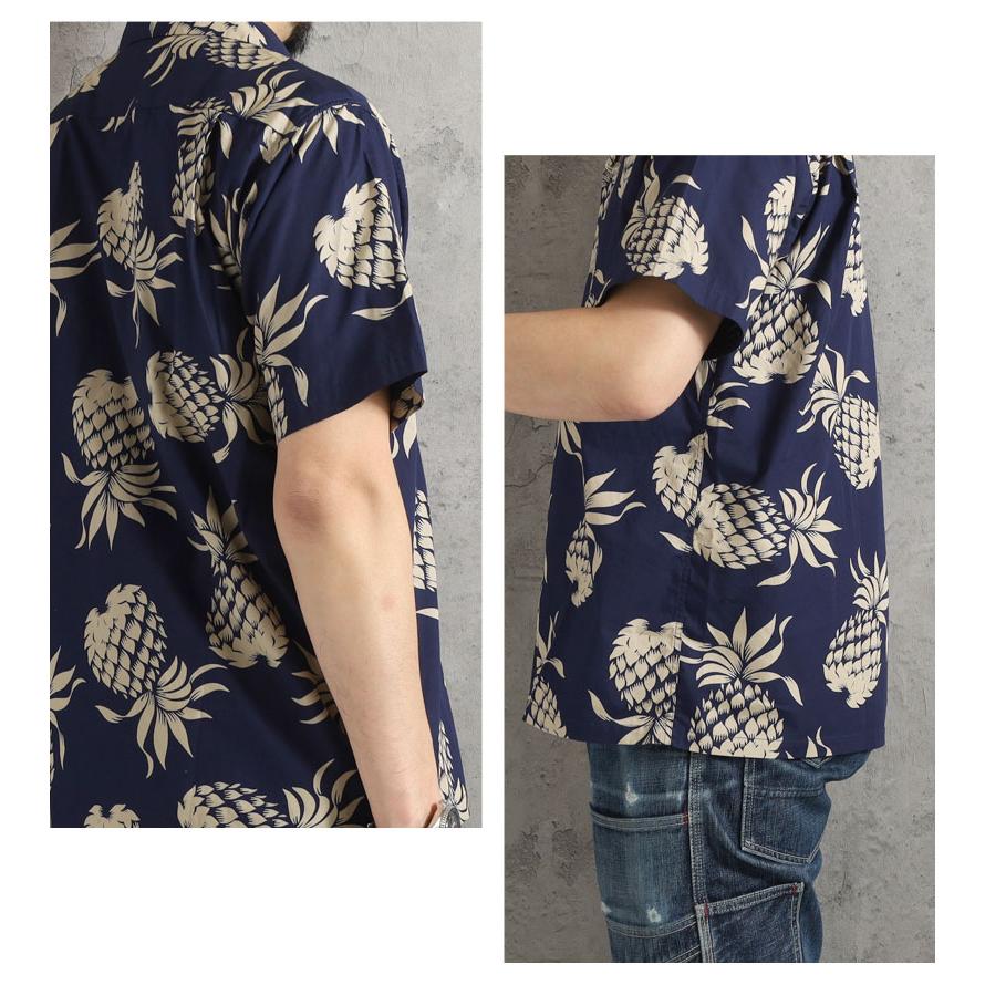 SUN SURF デュークカハナモク アロハシャツ パイナップル コットン
