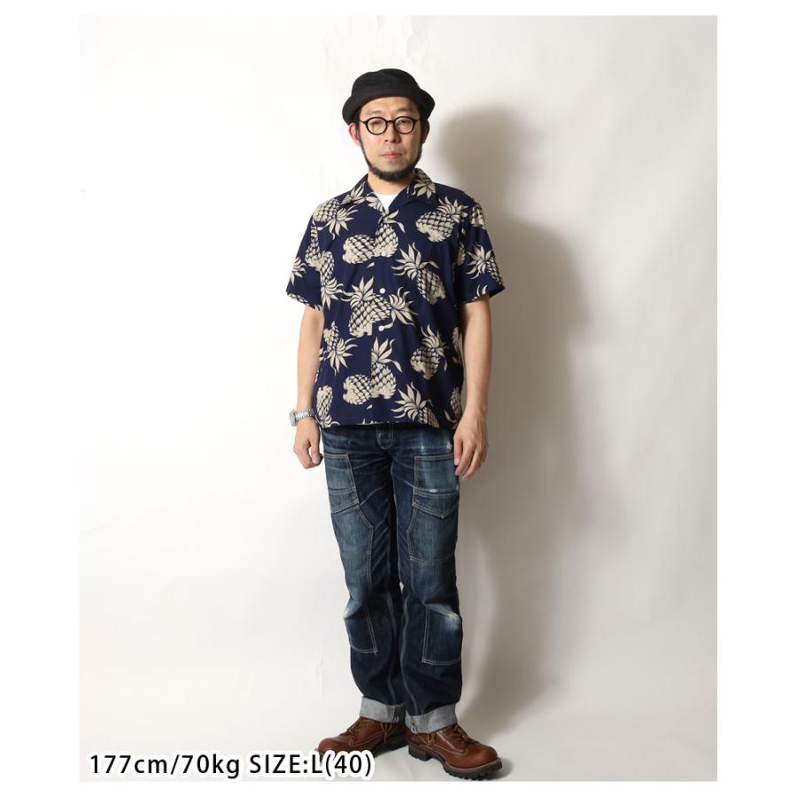 SUN SURF デュークカハナモク アロハシャツ パイナップル コットン