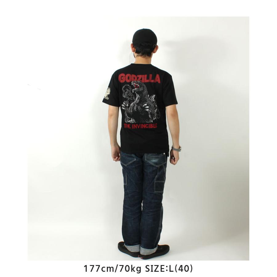 ゴジラ Tシャツ 正規ライセンス 半袖 2025春夏 新作 GZL-2503 ゴジラ