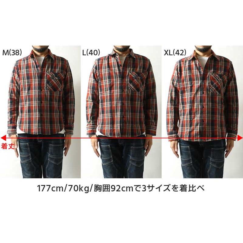 DELUXEWARE デラックスウエア ネルシャツ 2025秋冬 新作 HV-19A