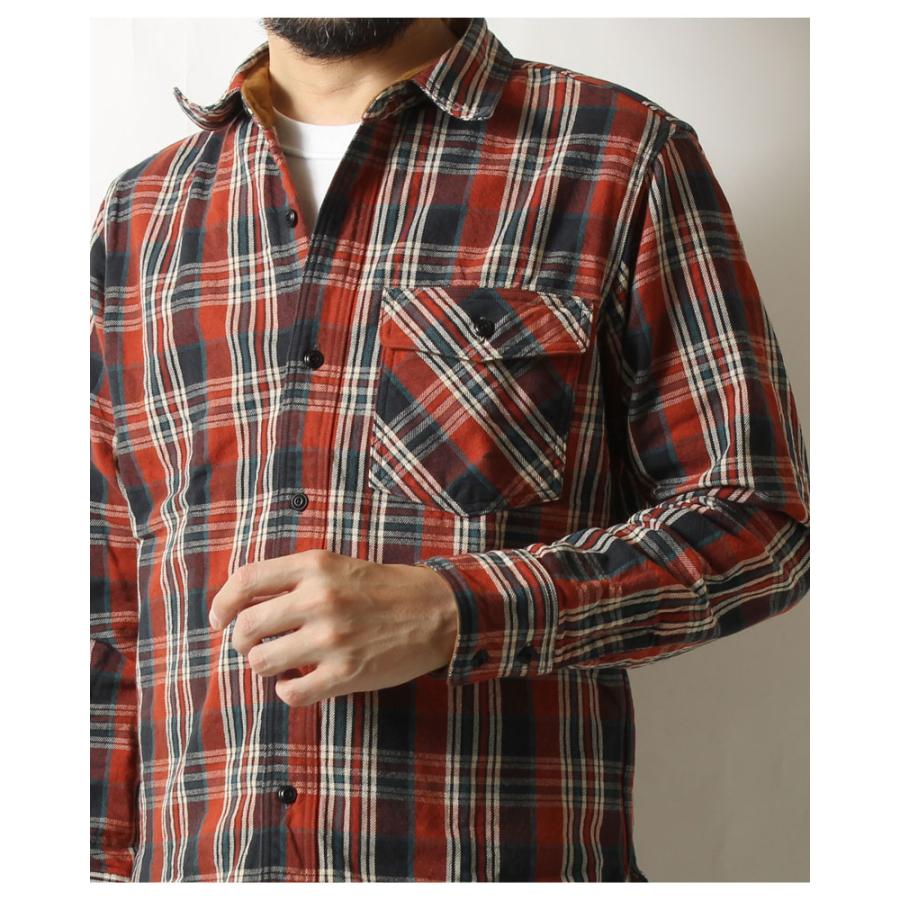 DELUXEWARE デラックスウエア ネルシャツ 2025秋冬 新作 HV-19A