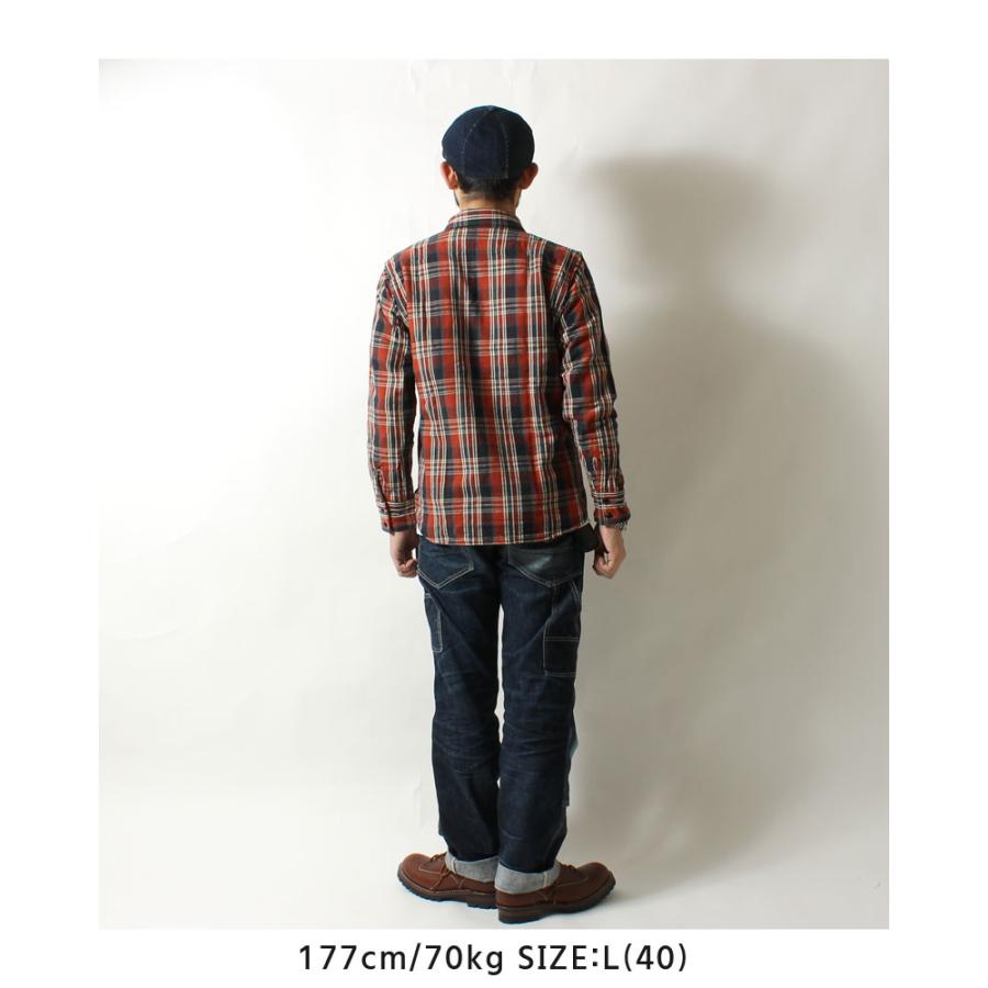 DELUXEWARE（デラックスウエア） ネルシャツ 2025秋冬 新作 HV-19A 20