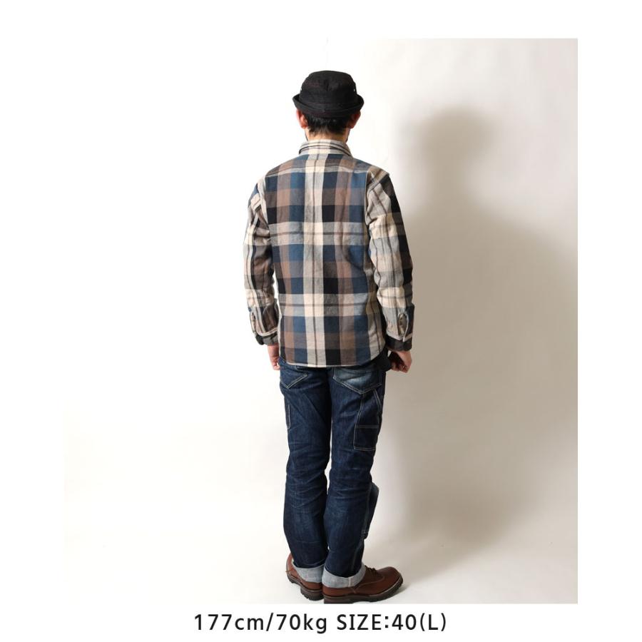 DELUXEWARE（デラックスウエア） ネルシャツ 2025秋冬 新作 HV-57