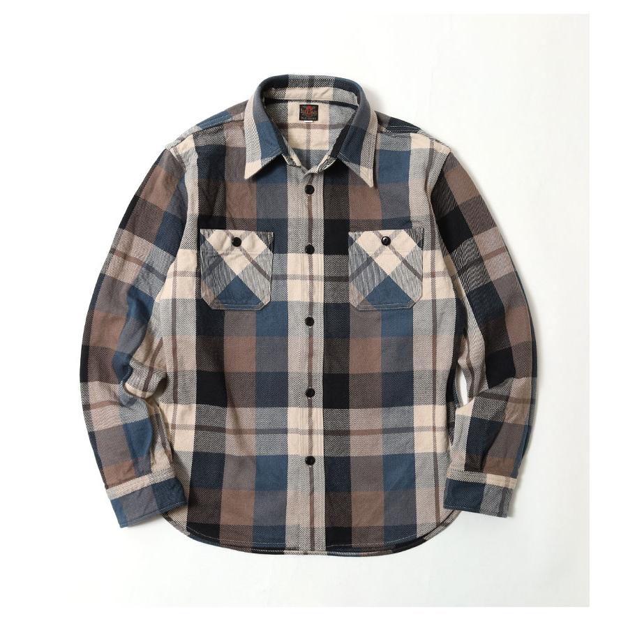 DELUXEWARE（デラックスウエア） ネルシャツ 2025秋冬 新作 HV-57