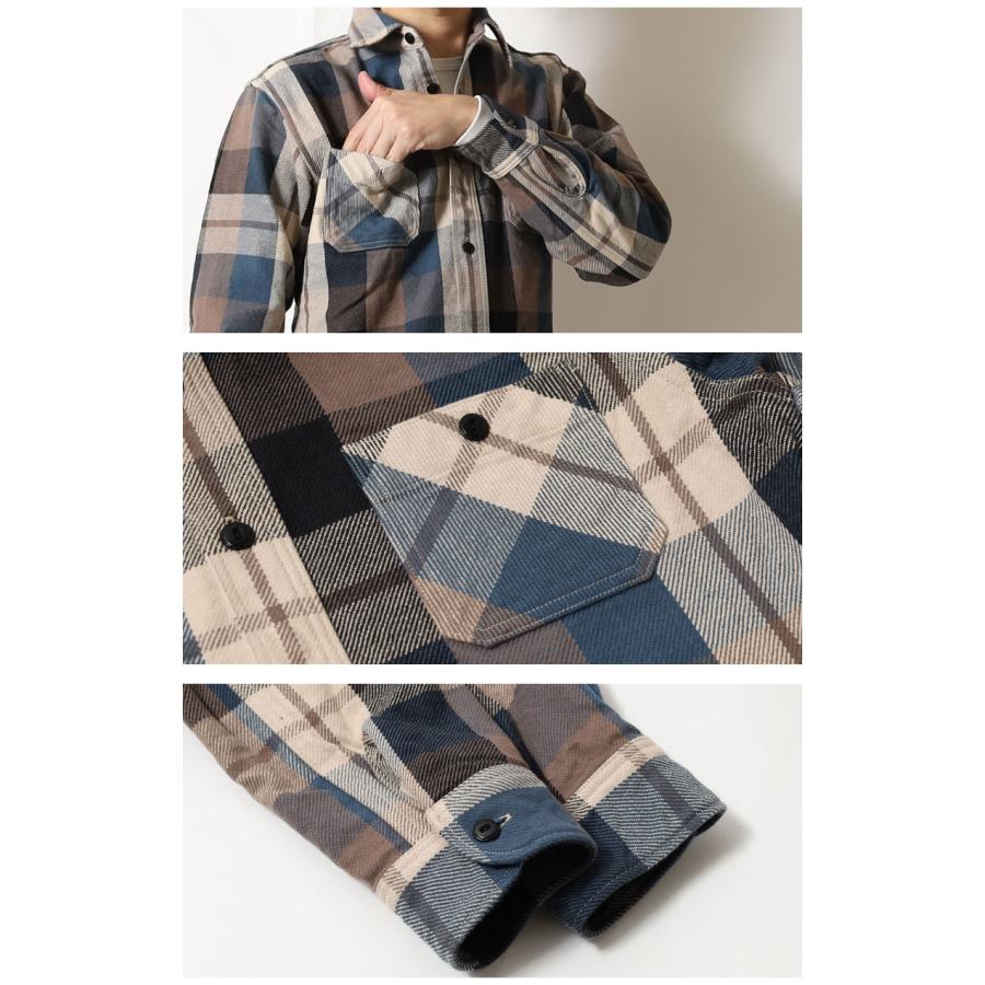 DELUXEWARE（デラックスウエア） ネルシャツ 2025秋冬 新作 HV-57