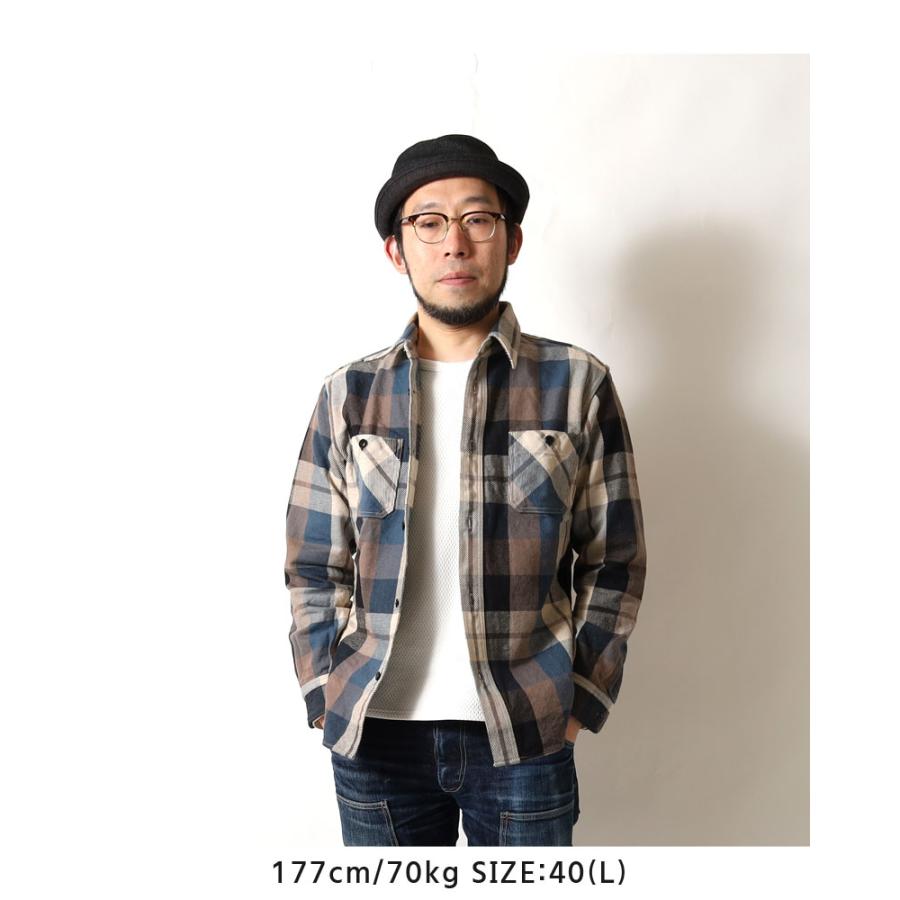 DELUXEWARE（デラックスウエア） ネルシャツ 2025秋冬 新作 HV-57