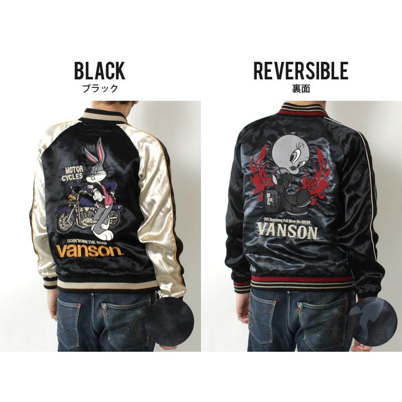 バンソン スカジャン ルーニーテューンズ 2021秋冬 新作 VANSON LTV-2124 バッグズバニー トゥイーティー 