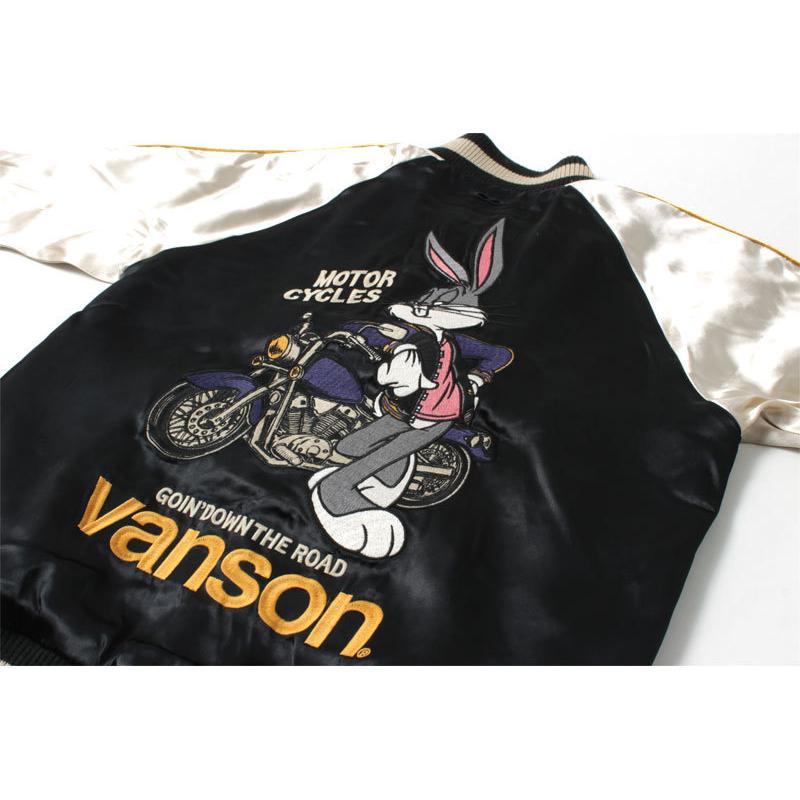 バンソン スカジャン ルーニーテューンズ 2021秋冬 新作 VANSON LTV-2124 バッグズバニー トゥイーティー 