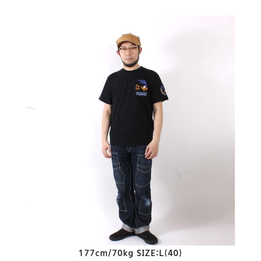 VANSON（バンソン） Tシャツ ロードランナー 2025春夏 新作 LTV-2506