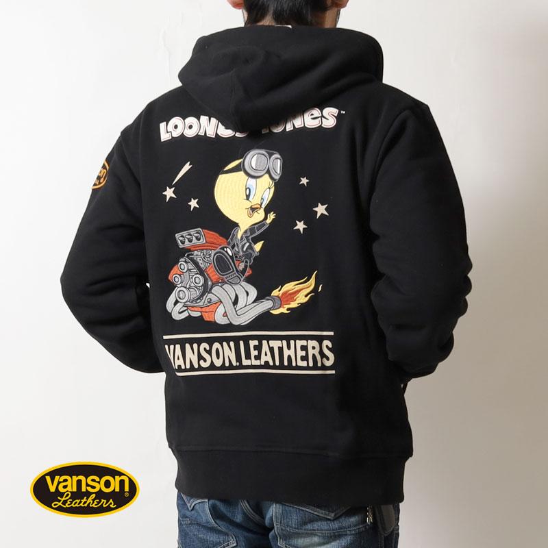 vansonパーカー美品 Lサイズ ピョンビン VANSON（バンソン） パーカー トゥイーティー 2025秋冬 新作 LTV-2510