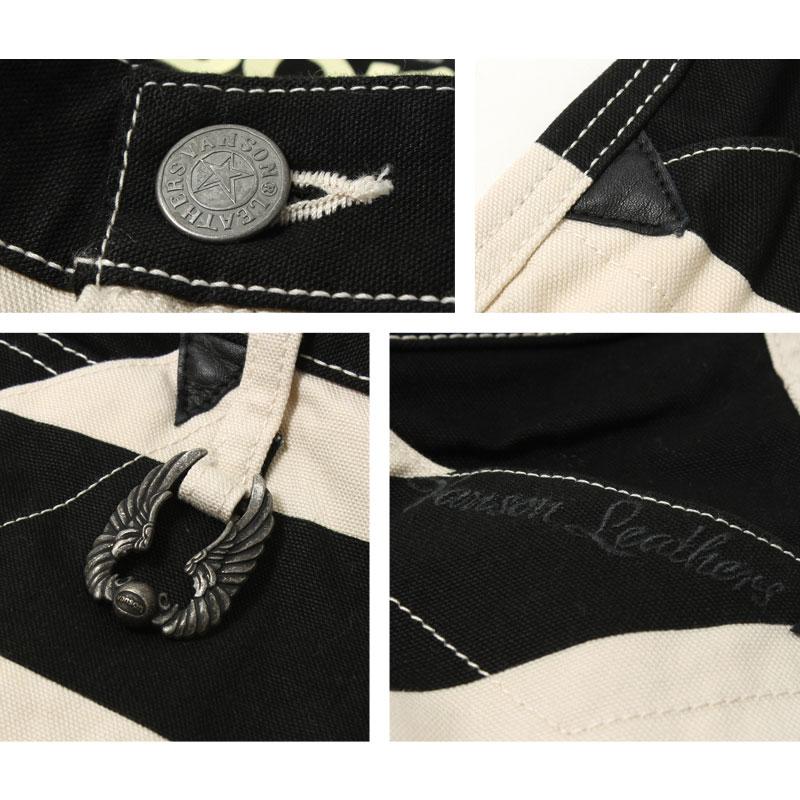 VANSON（バンソン） ワークパンツ ボーダー NVBL-404 VANSON