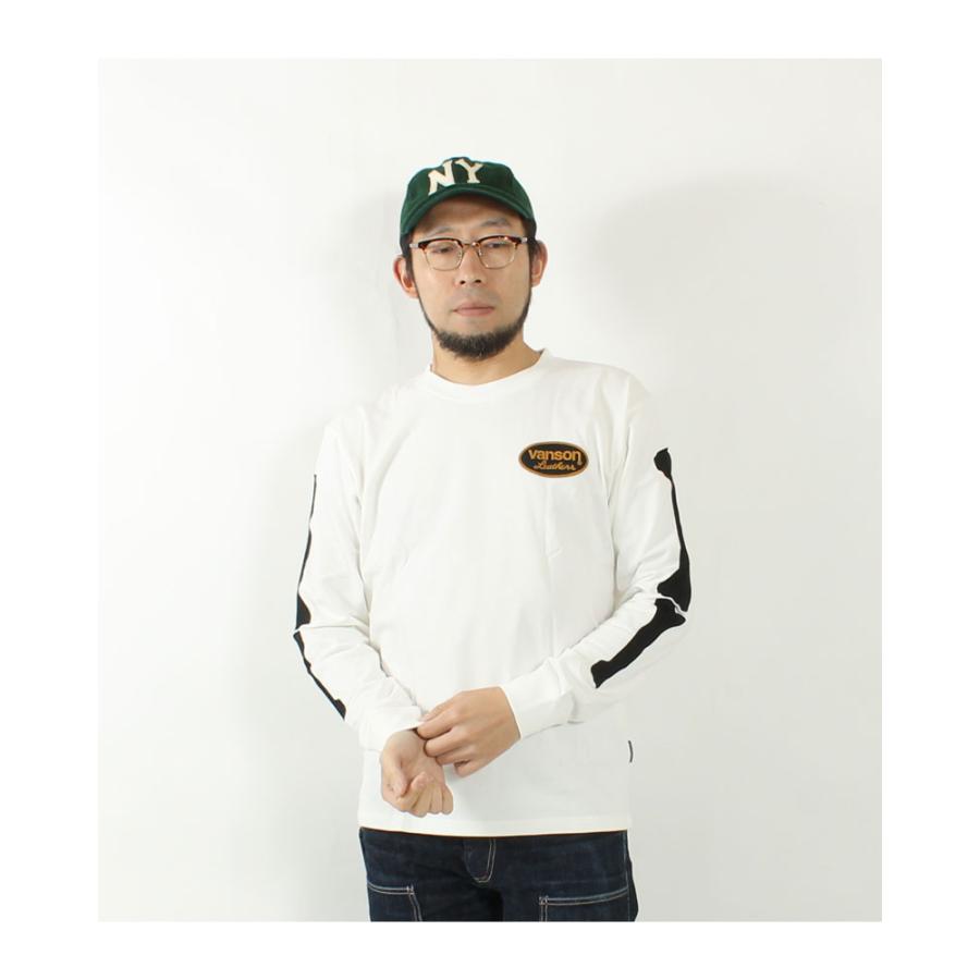 VANSON（バンソン） ロンT 2024秋冬 新作 NVLT-2414 スカルボーン