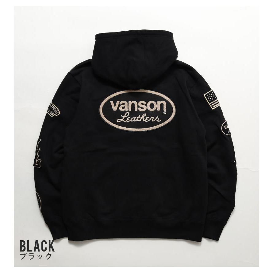 VANSON（バンソン） ジップパーカー 2025秋冬 新作 プレミアムライン