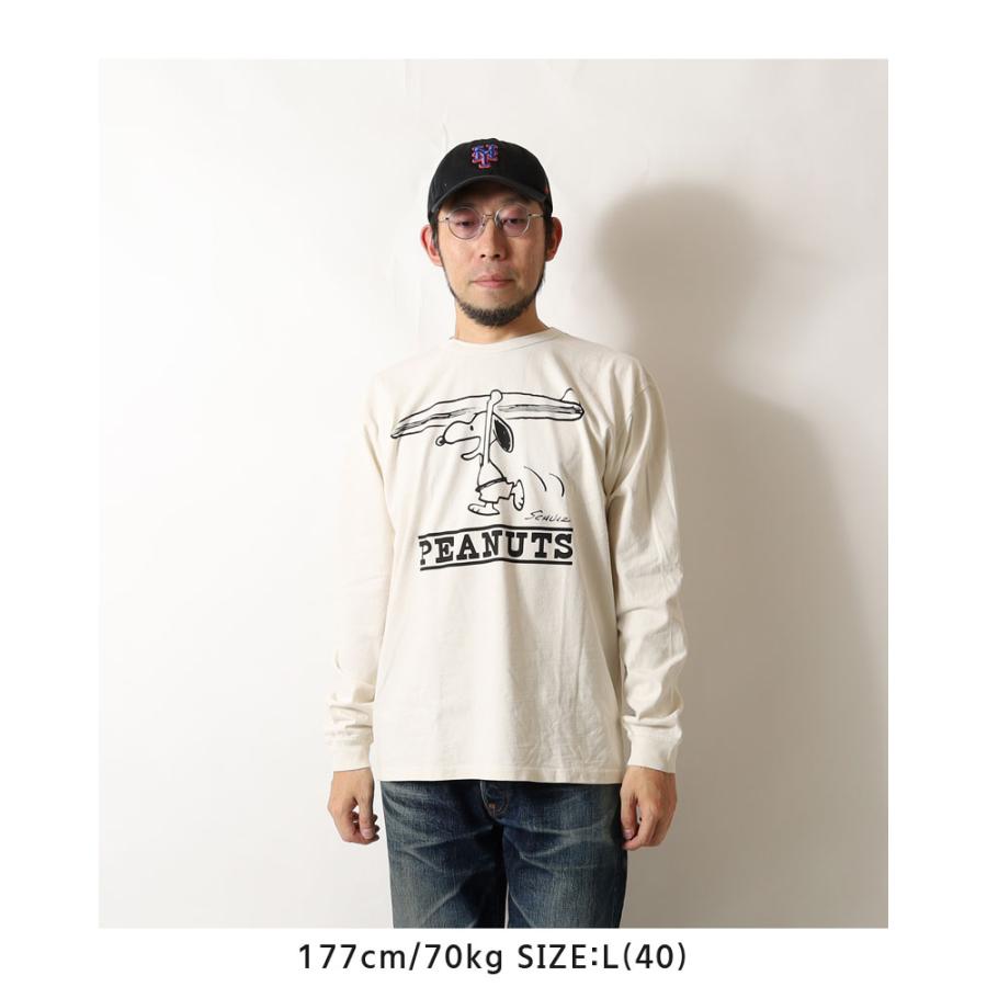 Vintage PEANUTS ピーナッツ スヌーピー ロンT 米国製 長袖Tシャツ