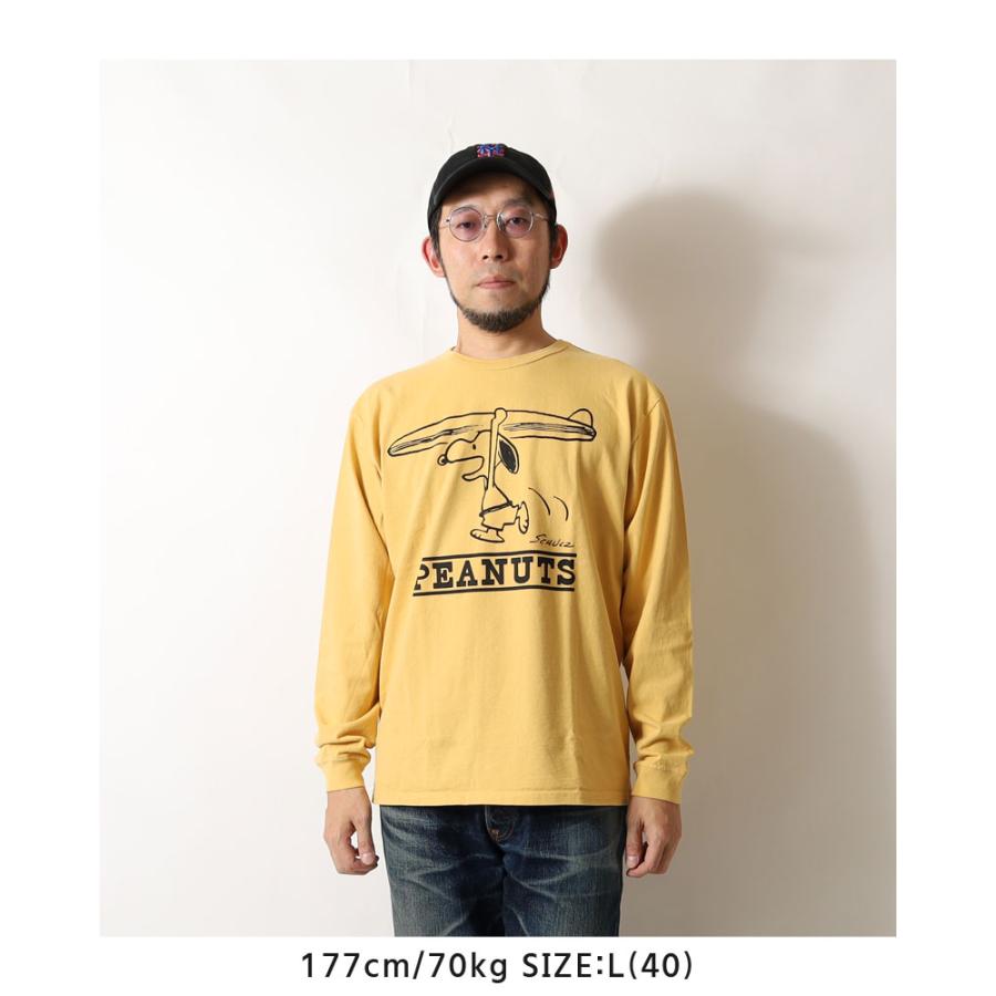 【ピーナッツ】Tシャツ⑩ XLサイズ Vintage PEANUTS ピーナッツ スヌーピー ロンT 米国製 長袖Tシャツ