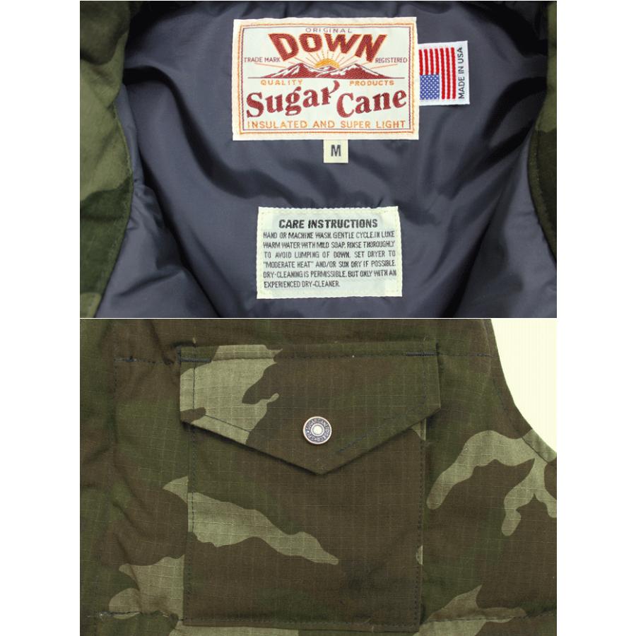 SUGAR CANE シュガーケーン ダウンベスト カモフラージュ SC14292 東洋