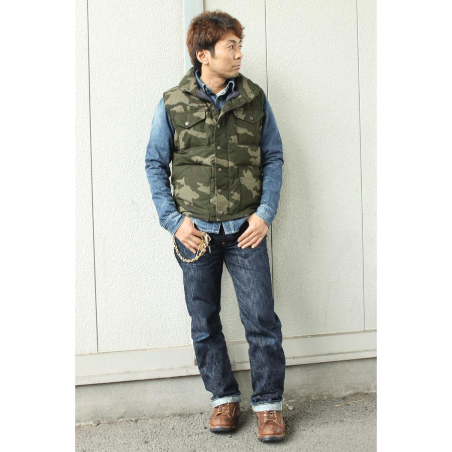 SUGAR CANE シュガーケーン ダウンベスト カモフラージュ SC14292 東洋