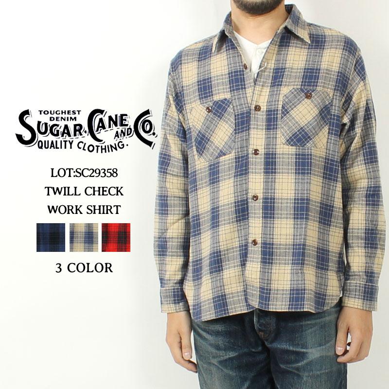 SUGAR CANE シュガーケーン ネルシャツ 2024秋冬 新作 SC29358 SUGAR CANE シュガーケーン ネルシャツ 2024秋冬 新作 SC29358