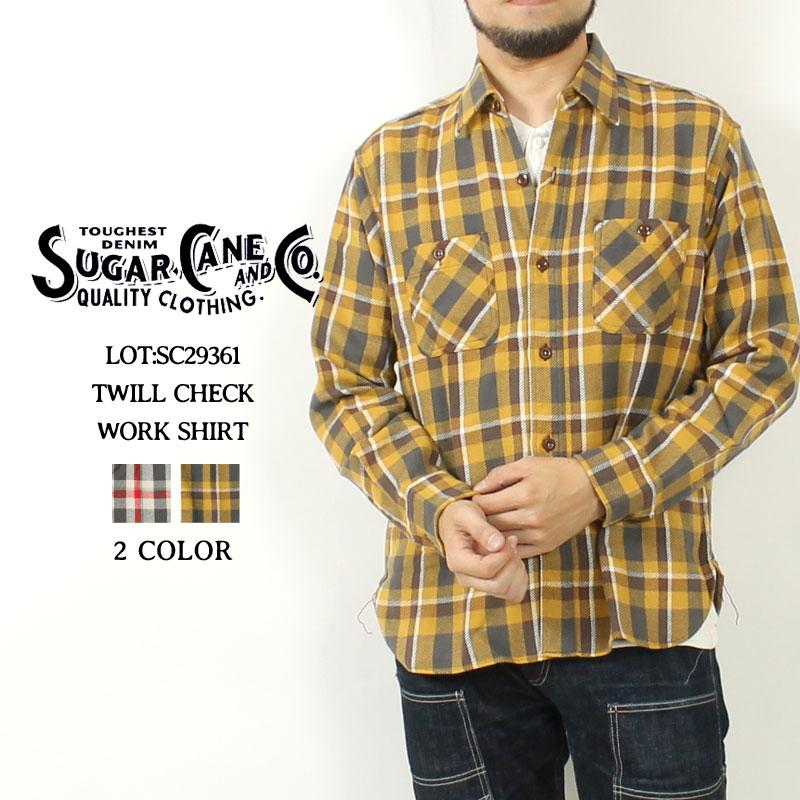 SUGAR CANE シュガーケーン ネルシャツ 2024秋冬 新作 SC29361 SUGAR CANE シュガーケーン ネルシャツ 2024秋冬 新作 SC29361