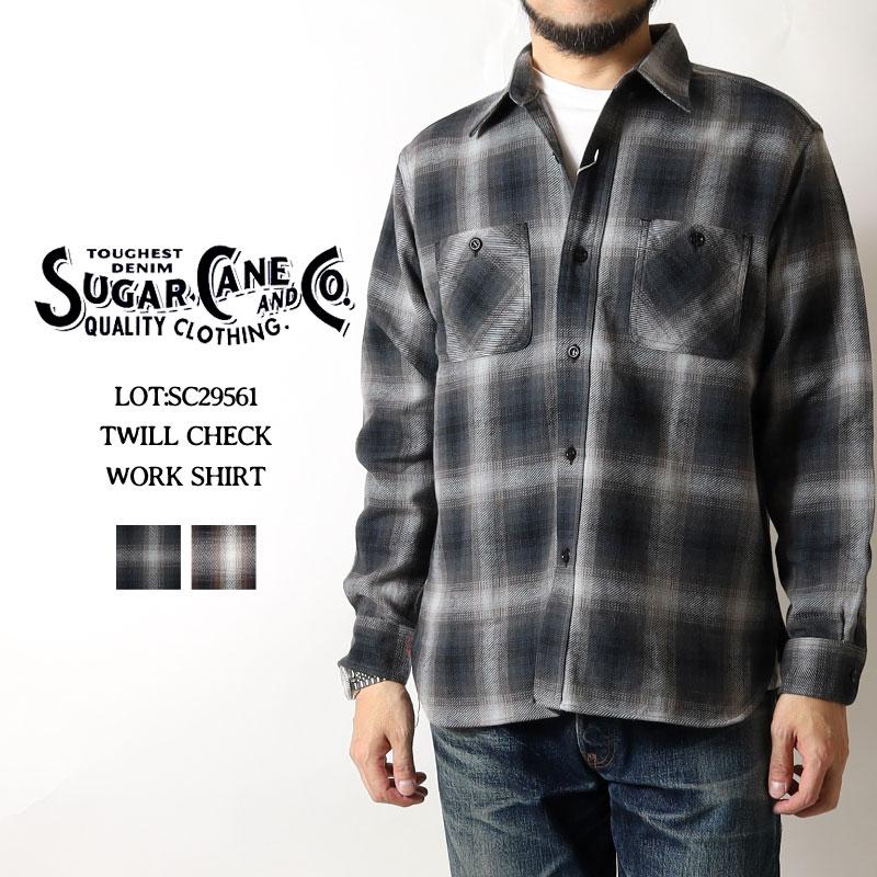 SUGAR CANE シュガーケーン ネルシャツ 2025秋冬 新作 SC29561 長袖