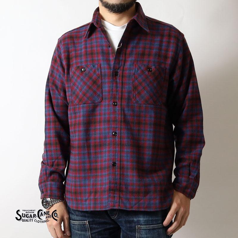 着用1回！シュガーケーン ネルシャツ M 楽天市場】☆クーポン配布!2025大感謝祭☆ シュガーケーン ネルシャツ