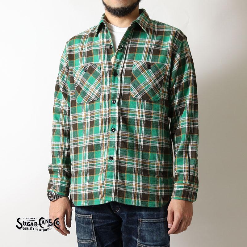 SUGAR CANE シュガーケーン ネルシャツ 2025秋冬 新作 SC29564 東洋