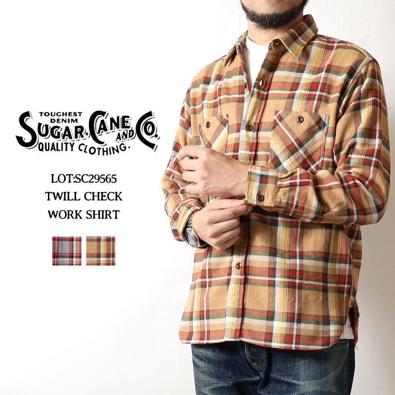 SUGAR CANE シュガーケーン ネルシャツ 2025秋冬 新作 SC29565