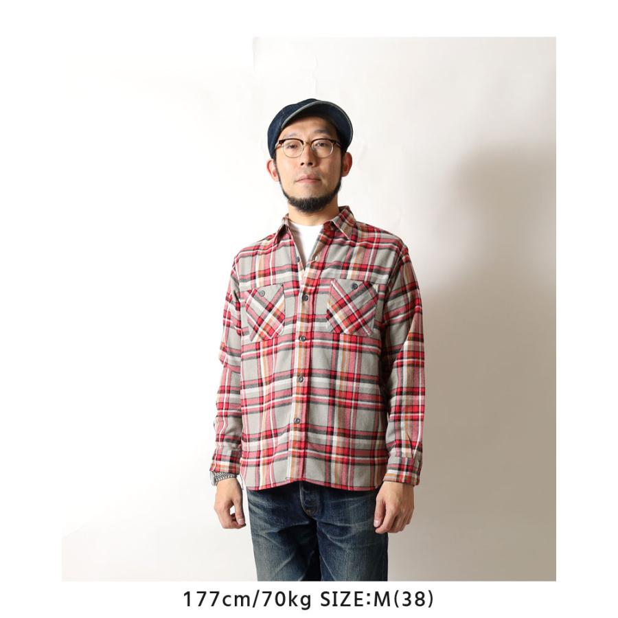 SUGAR CANE シュガーケーン ネルシャツ 2025秋冬 新作 SC29565