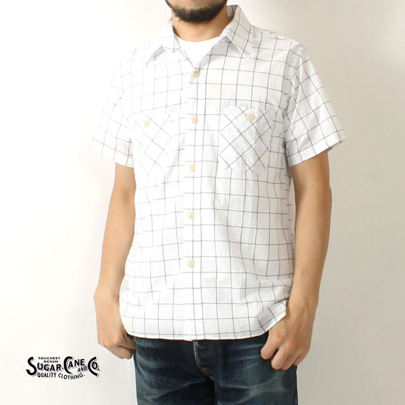 SUGAR CANE シュガーケーン ワークシャツ 半袖 2024春夏 新作 SC39290