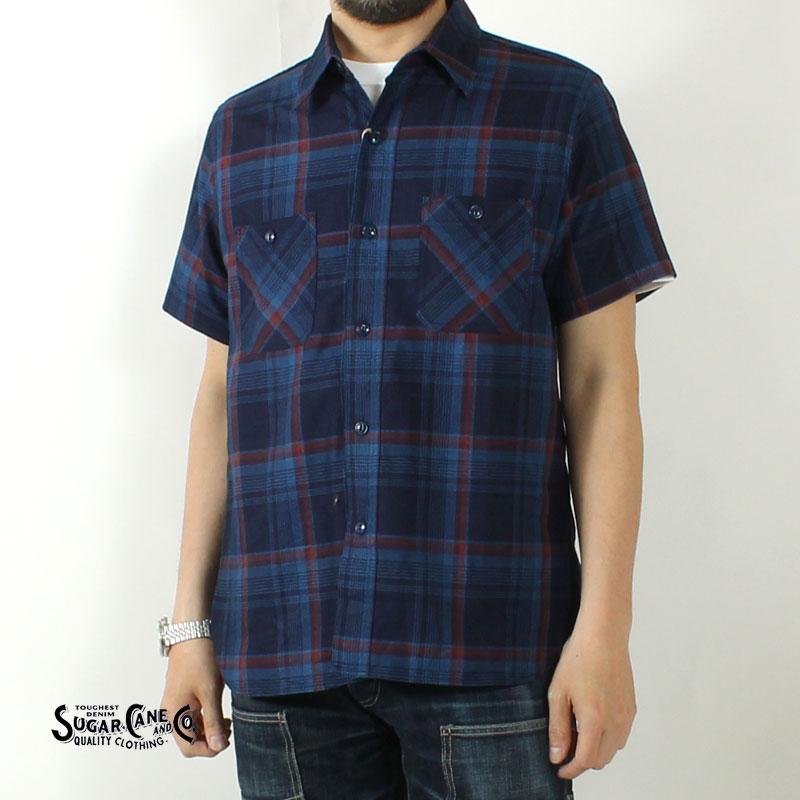SUGAR CANE シュガーケーン ワークシャツ 半袖 2025春夏 新作 SC39518