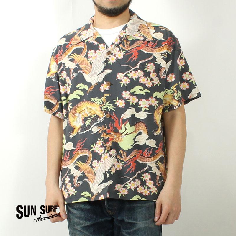 SUN SURF サンサーフ アロハシャツ 和柄 2025春夏 新作 SS39414 SUN SURF サンサーフ アロハシャツ 和柄 2025春夏 新作 SS39414