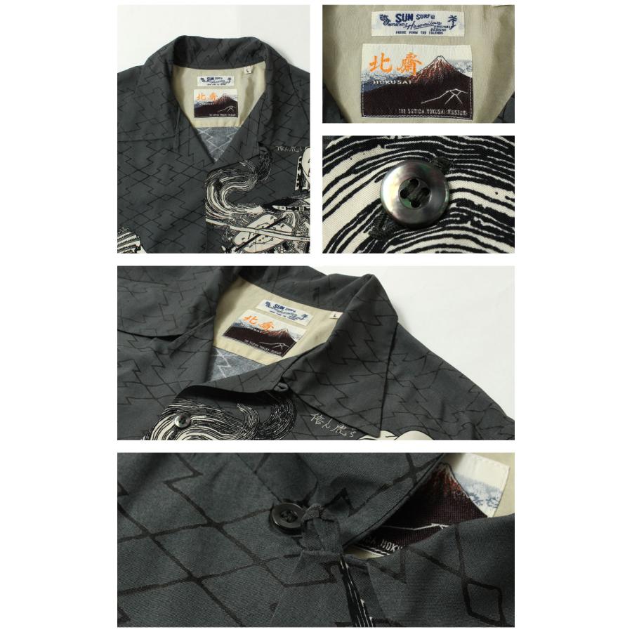 SUN SURF サンサーフ アロハシャツ 日本の意匠 葛飾北斎 2025春夏 新作