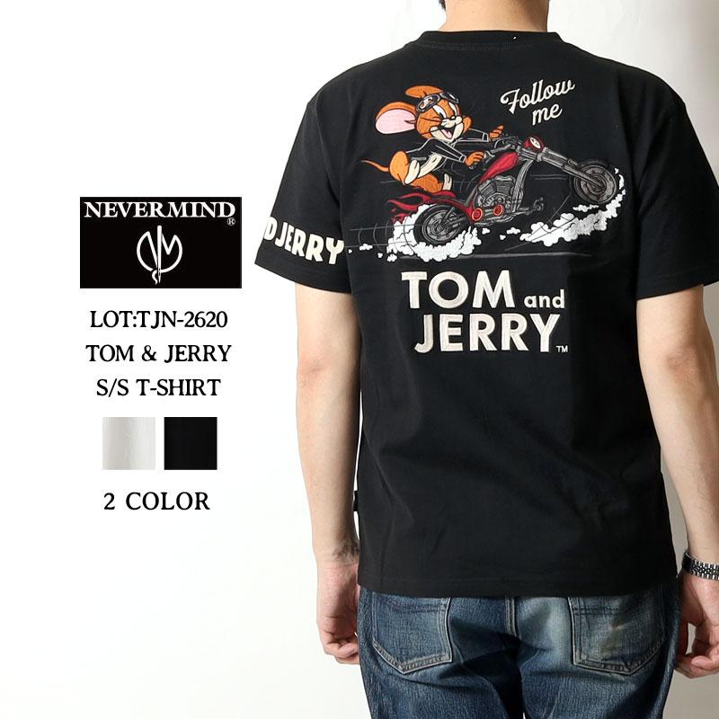 トムとジェリー Tシャツ 2026春夏 新作 TJN-2620 ネバーマインド
