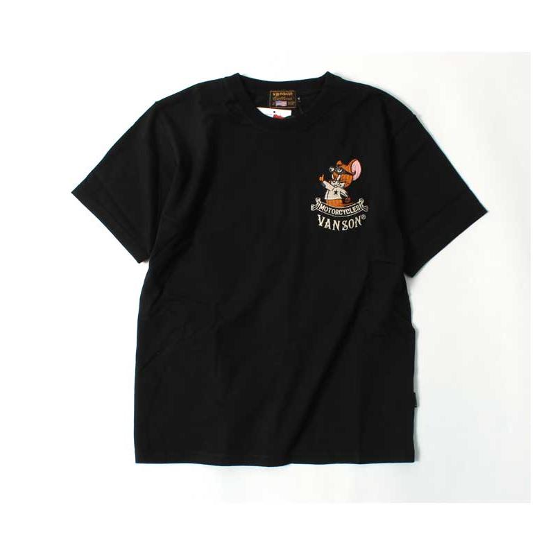 VANSON（バンソン） Tシャツ トムとジェリー 2023春夏 新作 TJV-2319