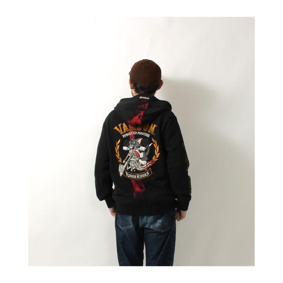 VANSON バンソン パーカー トムとジェリー 2023秋冬 新作 TJV