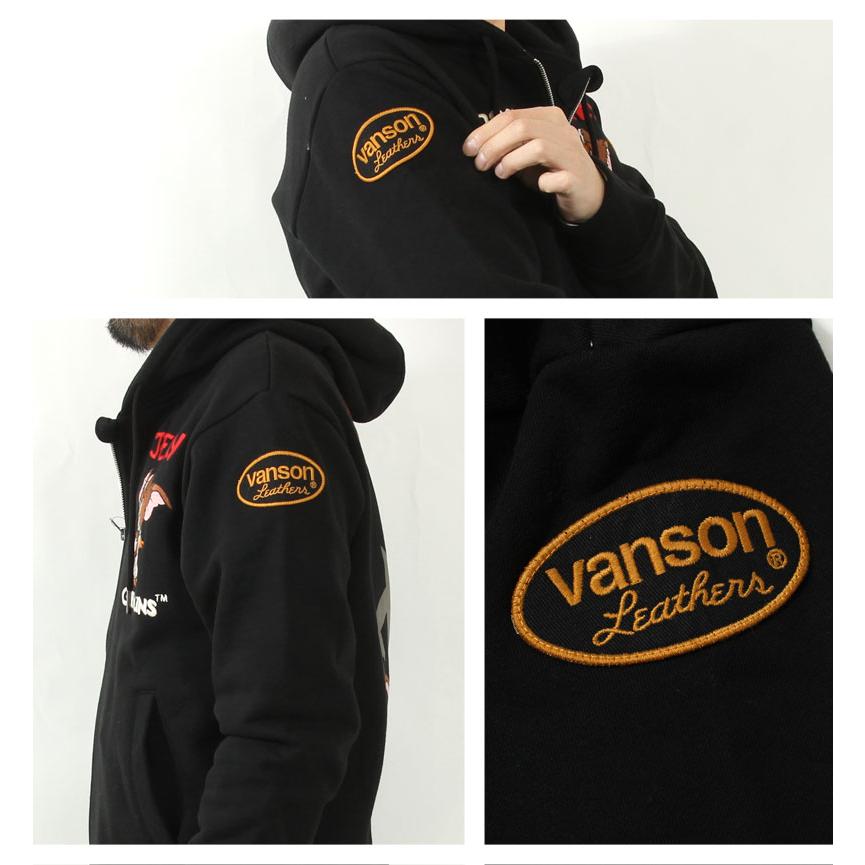 VANSON（バンソン） パーカー トムとジェリー グレムリン メンズ