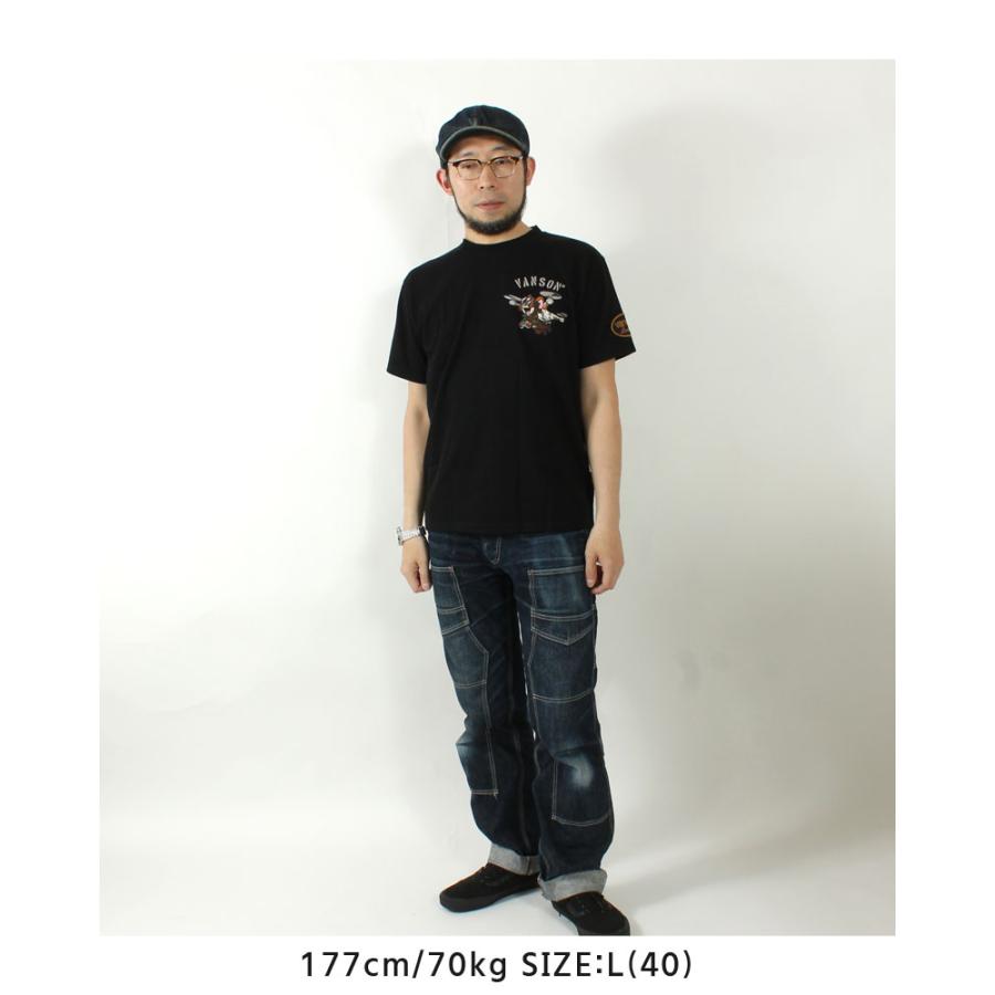 VANSON（バンソン） Tシャツ トムとジェリー ドローン 2025春夏 新作