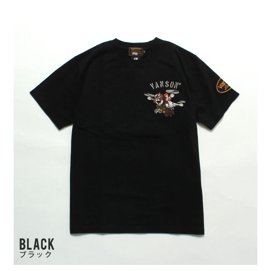 VANSON（バンソン） Tシャツ トムとジェリー ドローン 2025春夏 新作