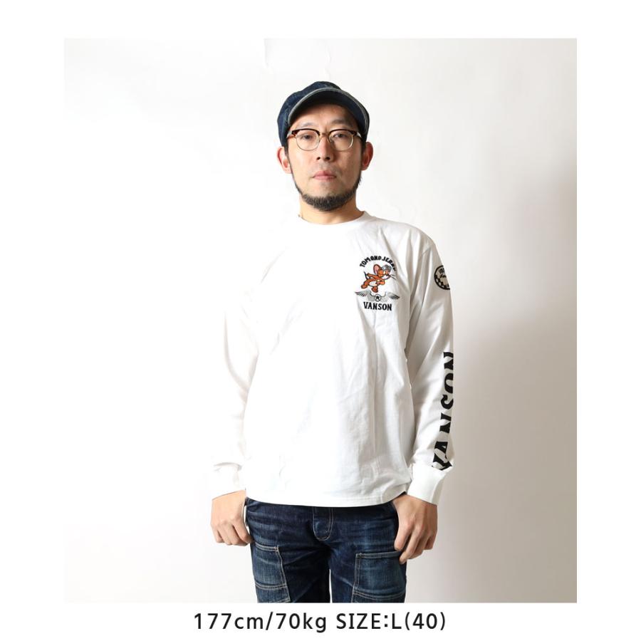 定価16万☆試着のみ極美品☆バンソン☆別注カスタム☆9TJ☆サイズ44☆スエード VANSON（バンソン） ロンT トムとジェリー 2025秋冬 新作 TJV-2526