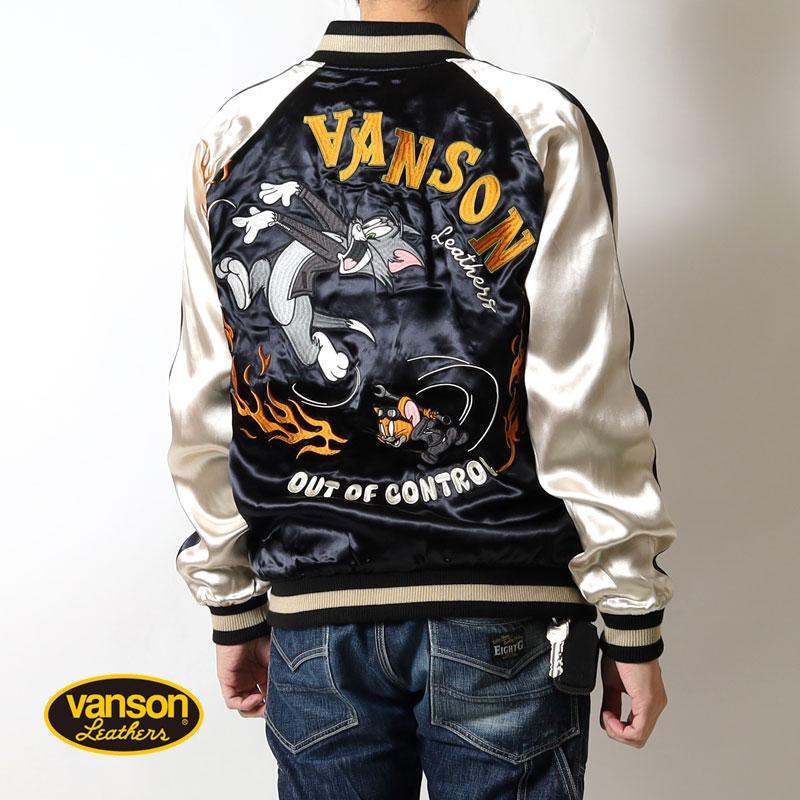 VANSON（バンソン） スカジャン トムとジェリー 2025秋冬 新作 VANSON