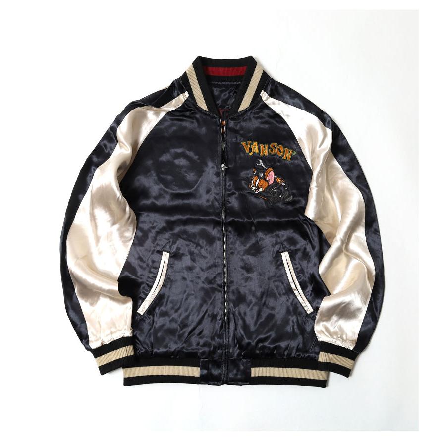 VANSON（バンソン） スカジャン トムとジェリー 2025秋冬 新作 VANSON